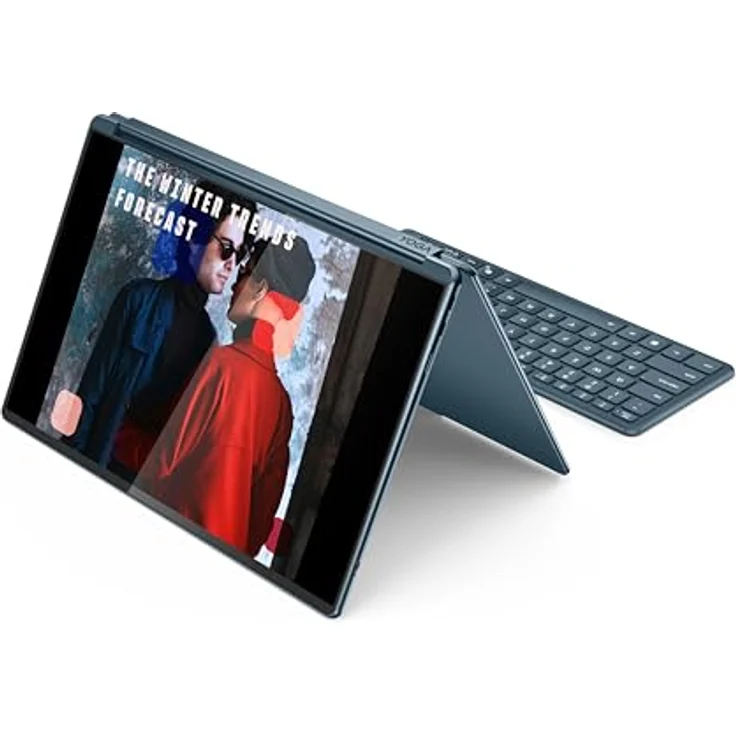 Lenovo Yoga Book 9i KI Laptop | 2x14 2.8K WQXGA OLED-Toch Display | Intel Core Ultra 7 | 32GB RAM | 1TB SSD | Intel Arc 140T Grafik | Windows 11 Home | QWERTZ | Tidal Teal | 3 Jahre Premium Care – Bild 4