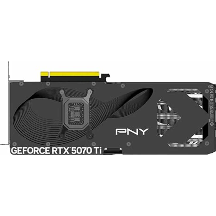 PNY GeForce RTX 5070 Ti 16GB OC Triple Fan, Grafikkarte mit 16GB GDDR7, 2295 MHz Boost-Frequenz, PCIe 3.0, 3x DisplayPort, 1x HDMI – Bild 6