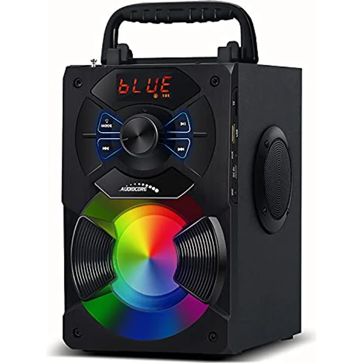 Audiocore speaker Portable bluetooth speaker Audiocore AC730 FM radio SD-MMC card input AUX USB remote control – Bild 8