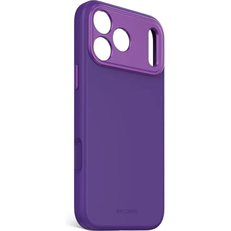 Decoded Hülle MagSafe für iPhone 17 Pro Max, Premium-Silikon mit antimikrobieller Beschichtung, violett – Bild 2