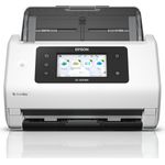 Epson WorkForce DS-800WN Dokumentenscanner, 600 x 600 DPI, WLAN, 10,9 cm Farb-Touchscreen, grau/weiß