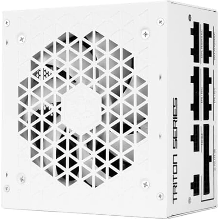 Silverstone Triton 1000Rz, Vollständig modulares PCIe 5 Cybenetics-Gold-ATX-Netzteil mit 1000W und 120-mm FDB-Leiselüfter, schwarzes Kabeldesign – Bild 2