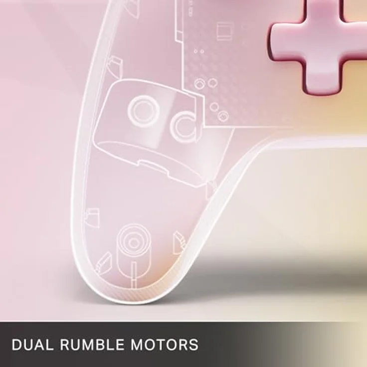 PowerA Wired Controller Vorteil Xbox Serie XS Rosa Limonade Gamepad mit belegbaren Gaming-Tasten, Trigger-Locks und 3-Meter-USB-C-Kabel – Bild 6