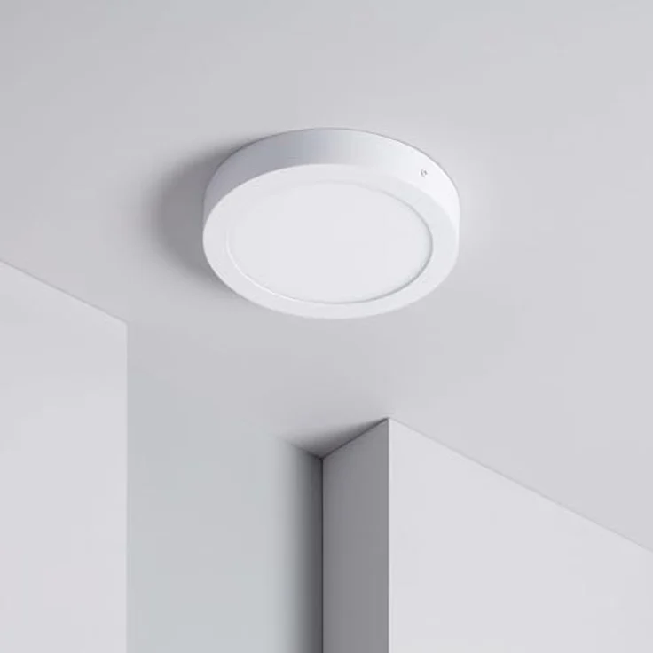 LEDKIA LIGHTING LED-Deckenleuchte 18W Rund Ø220 mm 4000K Neutralweiß für Wohnzimmer, Küche, Schlafzimmer – Bild 2