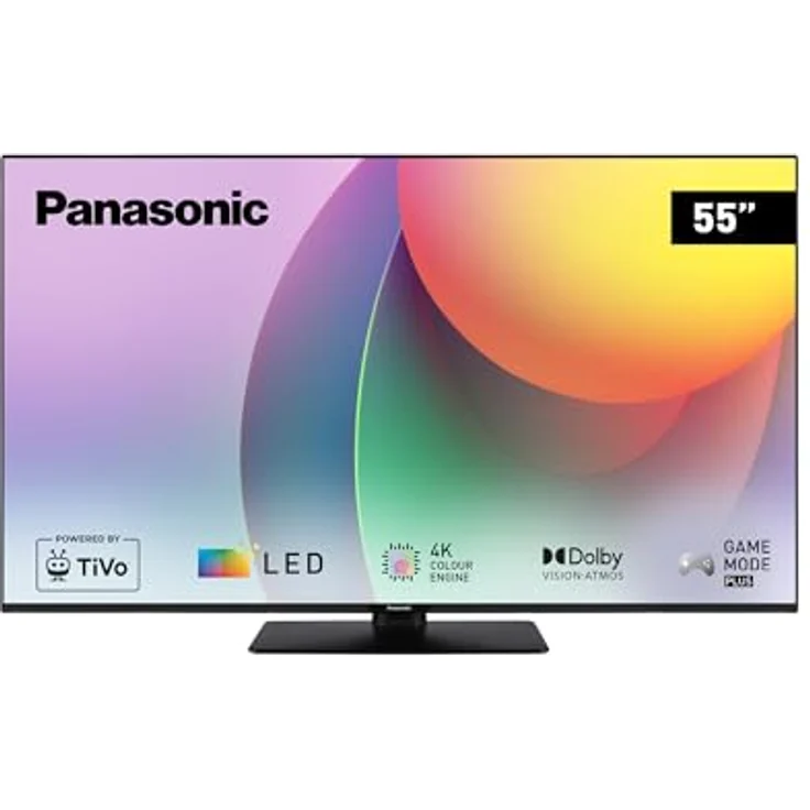 Panasonic TB-55W60AEZ W60 55 Zoll 4K Ultra HD Smart TV, Dolby Vision & Atmos, Game Mode Plus, für ein herausragendes visuelles Erlebnis – Bild 1