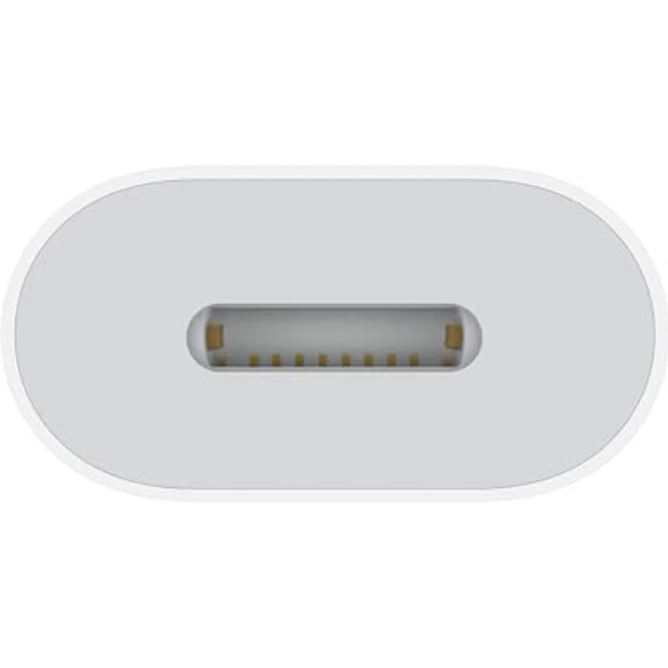 Apple MUQX3ZM/A, USB Typ-C auf Lightning Adapter, gerade, weiß – Bild 2