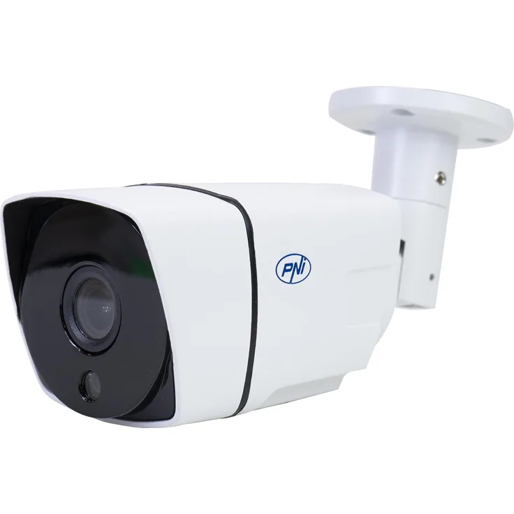 PNI AHD PNI House PTZ1350 Full HD-Videoüberwachungspaket – NVR und 4 Außenkameras 2 MP Full HD 1080P, Schwarz