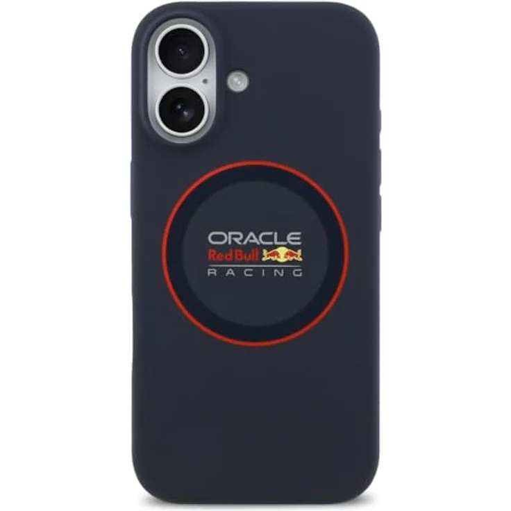 Red Bull Silicone Red Ring MagSafe Case für iPhone 17, strapazierfähige Smartphone Hülle in Navy Blue – Bild 3