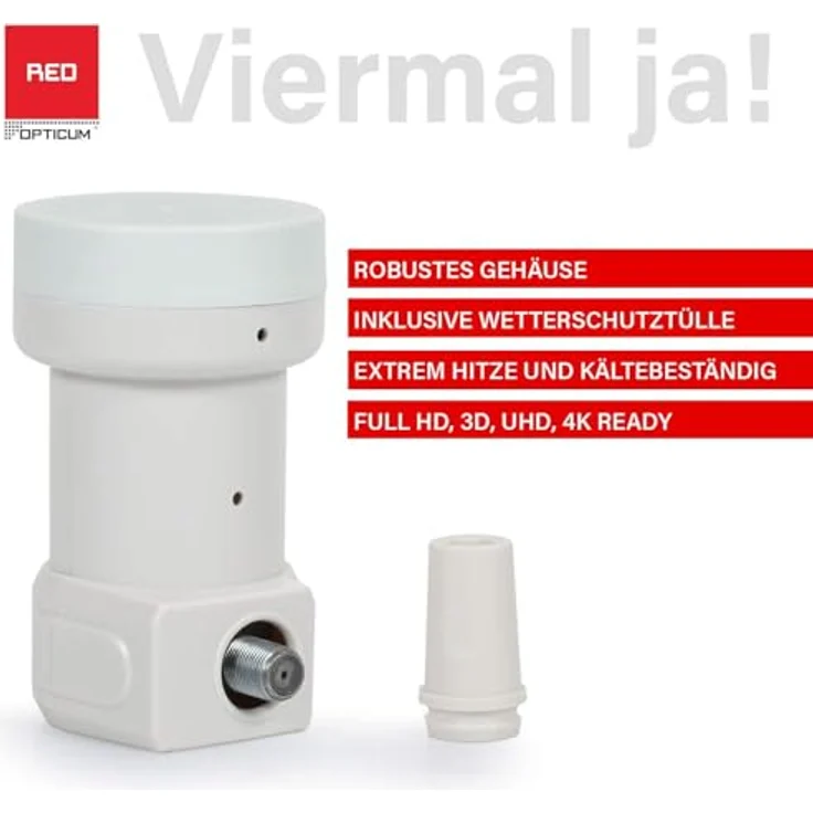 Opticum Red, LSP-04H Universal-Single-LNB (für 1 Teilnehmer) – Bild 8