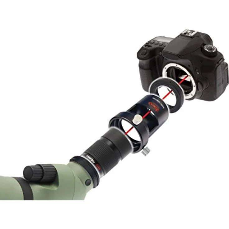 Kowa TSN-PA8 Adapter für DSLR-Kameras schwarz – Bild 2