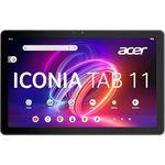 Acer Iconia Tab P11 Tablet Touchscreen 11 Zoll 2K WUXGA IPS mit Portfolio Case, 8 GB RAM, 128 GB SSD, schwarz, Metall-Finish