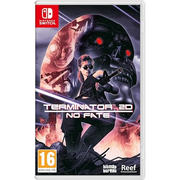 Reef Entertainment Terminator 2D: NO FATE - Day One Edition für Nintendo Switch, authentisches Arcade-Gameplay, 2D-Sprite-Grafiken, verschiedene Spielmodi – Bild 1