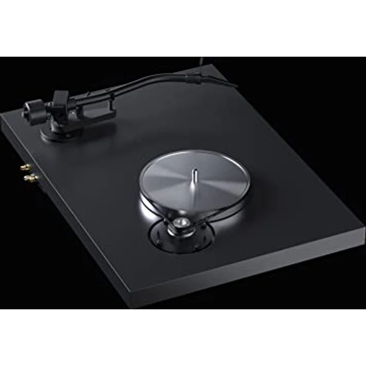 Pro-Ject Debut PRO S, Audiophiler Plattenspieler mit 10" S-Shape Tonarm und Pick it S2 C Tonabnehmer, elektronischer Geschwindigkeitsumschaltung, Satin Schwarz – Bild 3