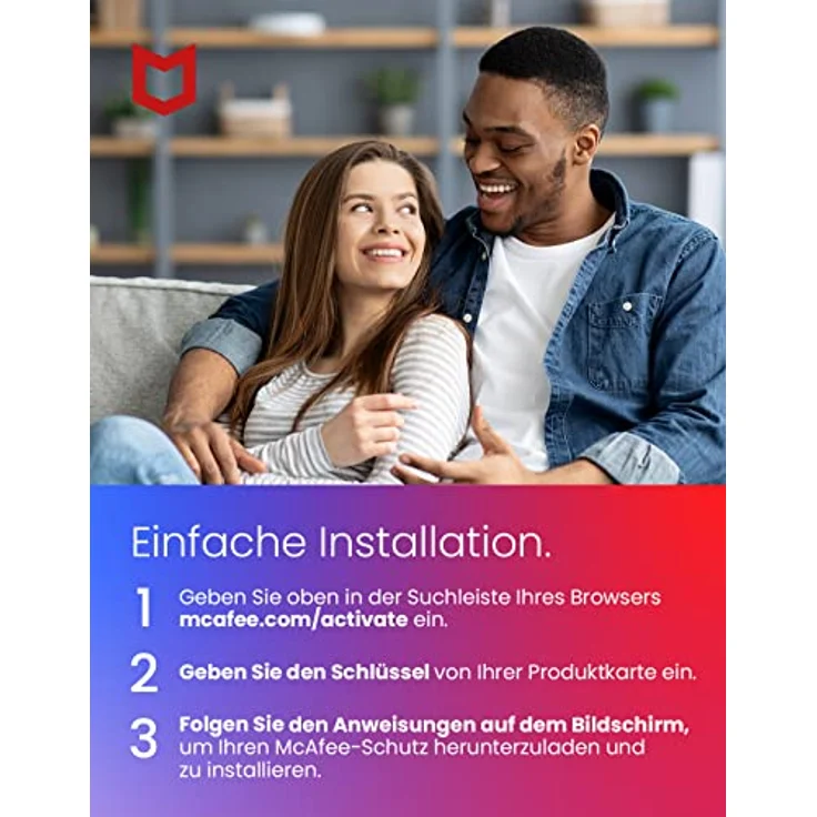 McAfee Total Protection 5-Geräte, 1-Jahr (Code in a Box). Für Windows/Mac/Android/iOS: Für Windows und MAC – Bild 2