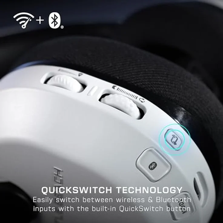 Turtle Beach Stealth 600 (Gen 3) Konsole Weiß Xbox Kabelloses Gaming Headset mit 80 Stunden Akkulaufzeit & Bluetooth – Bild 2