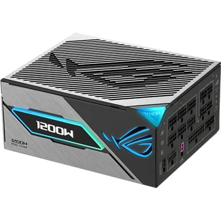 ASUS ROG THOR 1200W Platinum III, ATX 3.1 Netzteil mit 80 Plus Platinum Effizienz, schwarz – Bild 2