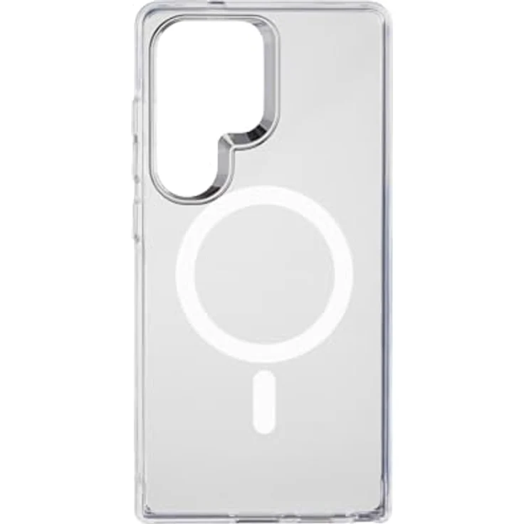 cellularline Gloss Mag Galaxy S25 Magnetische Hülle für kabelloses MagSafe-Laden Transparent – Bild 1