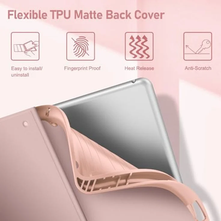 Fintie Tastatur Hülle Case Cover für iPad 10.2 Pencil Halter QWERTZ – Bild 10