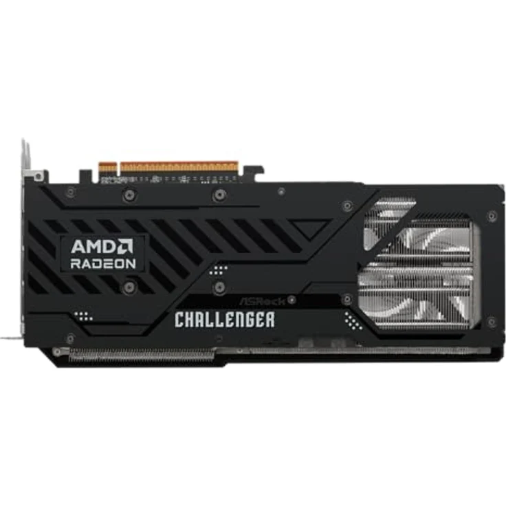 ASRock Radeon RX 9070 Challenger Grafikkarte, 16384 MB GDDR6, Triple-Fan-Kühlerdesign mit RGB-Beleuchtung – Bild 4