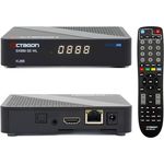 Octagon Octagon SX888 SE V2 WL HD IP Linux Receiver, WiFi WLAN, TV Box, LAN, Mediathek, YouTube, Internet Radio, HDMI CEC, E2TV Multiroom TV Client-System, H.265, Infrarot Kabel, lernbare Fernbedienung, Schwarz