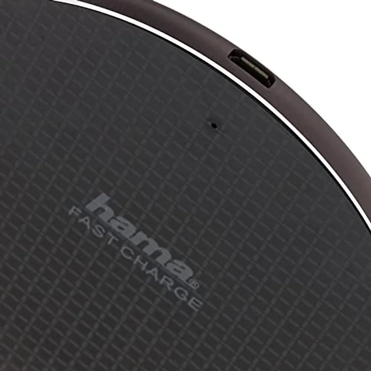 Hama kabelloses Ladegerät QI-FC10, Qi Ladestation, schwarz – Bild 6