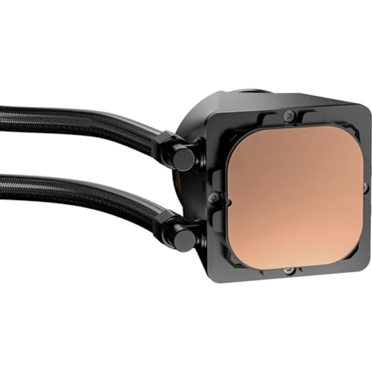 Antec Skeleton 360, CPU Wasserkühler mit hocheffizienter Kühlpumpe und Skelettrahmen-Pumpenkopfdesign, Schwarz – Bild 2