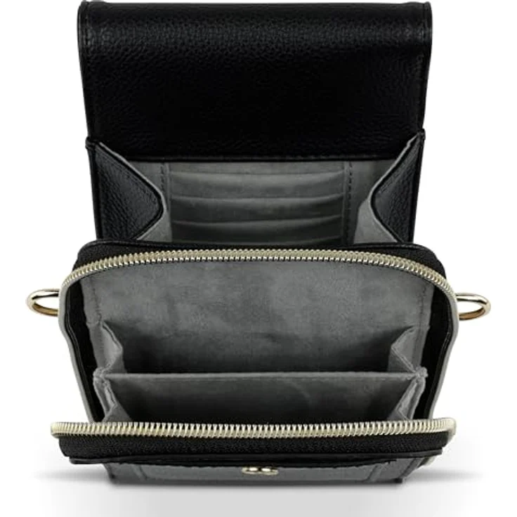 bugatti Ella Handytasche, 11 cm, beige, 100% Polyester – Bild 6