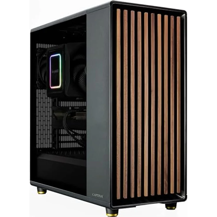 Captiva Workstation I79-735, Desktop-PC mit Intel Core i7-12700K, 64 GB RAM, 1 TB SSD, Intel UHD Graphics, Schwarz – Bild 1