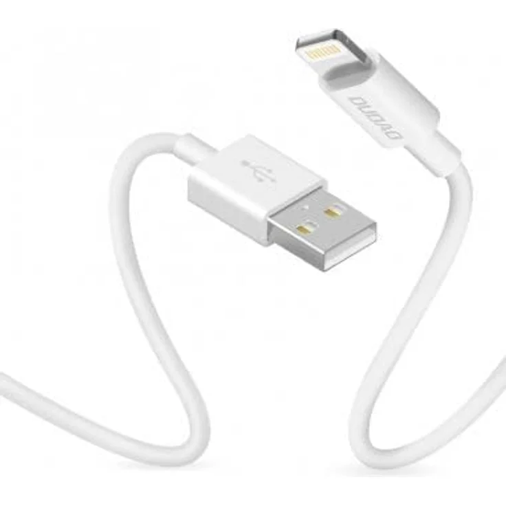 Dudao USB / Lightning Kabel 3A, 1m, weiß, schnelles Laden und Datentransfer – Bild 3
