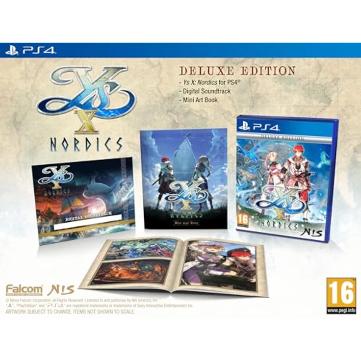 NIS America Ys X : Nordics - Deluxe Edition (PS4), Cross-Action-System, Power of Mana, Sandras Segelschiff, Sailor's Delight – Bild 2