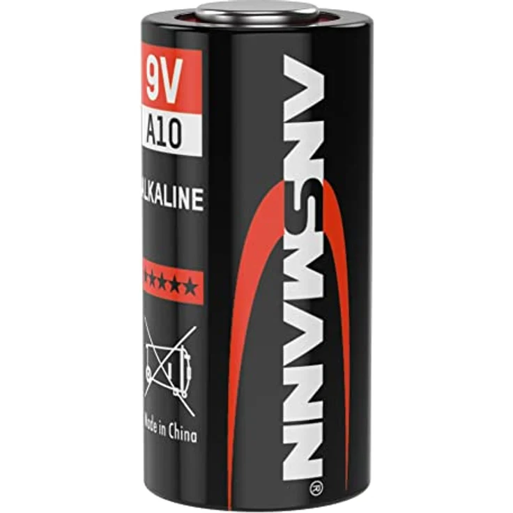 ANSMANN Alkaline Batterie A10 (9V) MN10, 10A, LR10 für Tachenrechner, Garagentoröffner, Alarmanlage, Funkauslöser für Kamera, Messgeräte, Klingel usw. – Bild 3