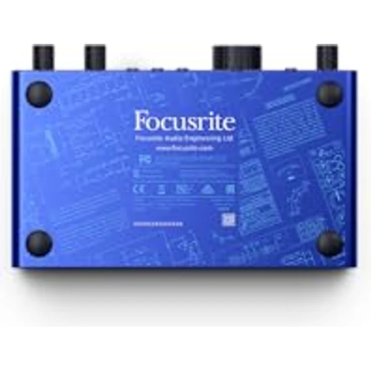 Focusrite Scarlett 2i2 Anniversary Edition USB-Audio-Interface, limitierte Auflage mit 2 Ein-/Ausgängen, ISA-blaues Aluminiumgehäuse, Softwarepaket inklusive Plug-ins, 24 Bit / 192 kHz Wandler, für Recording, Songwriting, Streaming und Podcasting – Bild 3