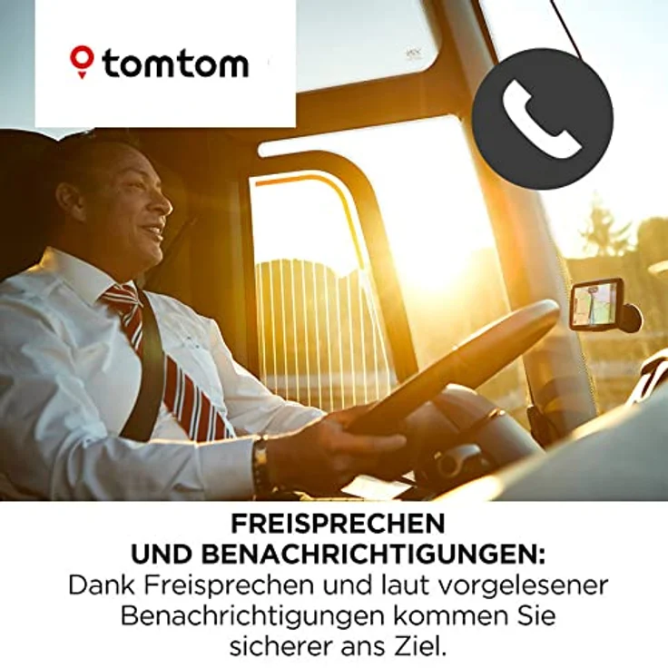TomTom Go 620 Professional, LKW-Navigationsgerät mit 15,2 cm (6 Zoll) Touchscreen, lebenslangen Karten-Updates und Wi-Fi, schwarz – Bild 7