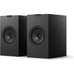 KEF Q3 Meta HiFi-Regallautsprecher, Satin Black | 2-Wege-Bassreflex, Uni-Q-Treiber mit MAT