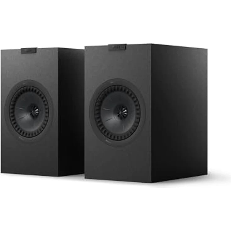 KEF Q3 Meta HiFi-Regallautsprecher, Satin Black | 2-Wege-Bassreflex, Uni-Q-Treiber mit MAT – Bild 1