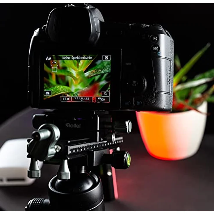 Rollei Makroschlitten, Stabiler Foto/Video Makro-Einstellschlitten für DSLR und System Foto-Kameras. Der perfekte Foto-Schlitten für Makro-Stacking., Schwarz – Bild 4