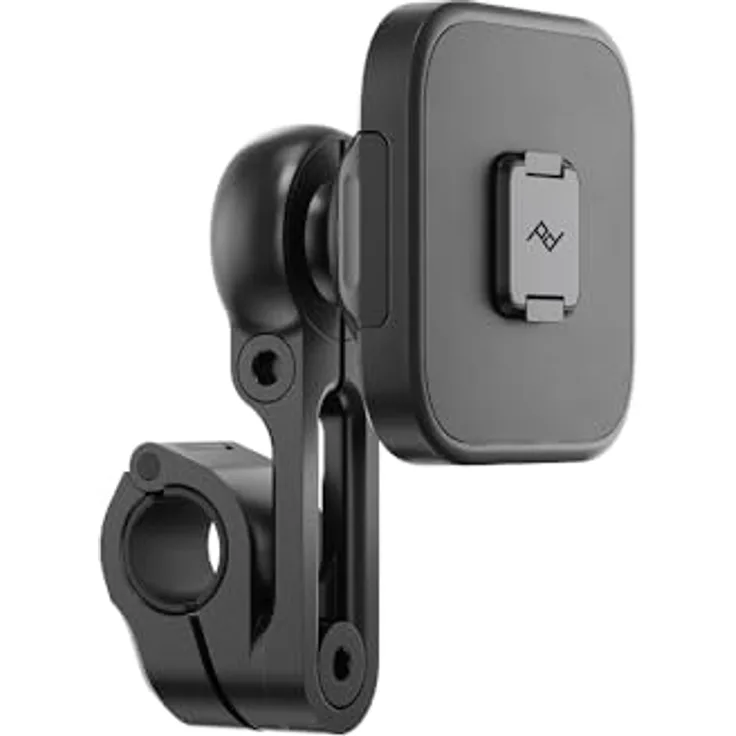 Peak Design Mirror Mount, Smartphone Halterung mit ultrastraker magnetisch-mechanischer Befestigung, Schwarz