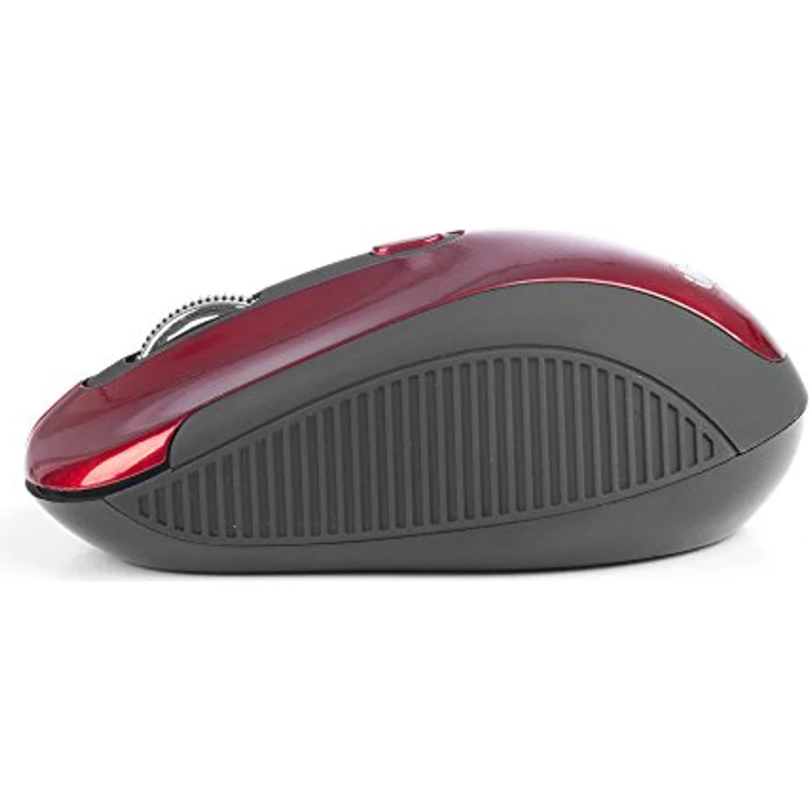 NGS Haze Maus RF Wireless Optisch 1600 DPI Ambidextrous - Mäuse (Ambidextrous, Optisch, RF Wireless, 1600 DPI, Schwarz, Rot) – Bild 5