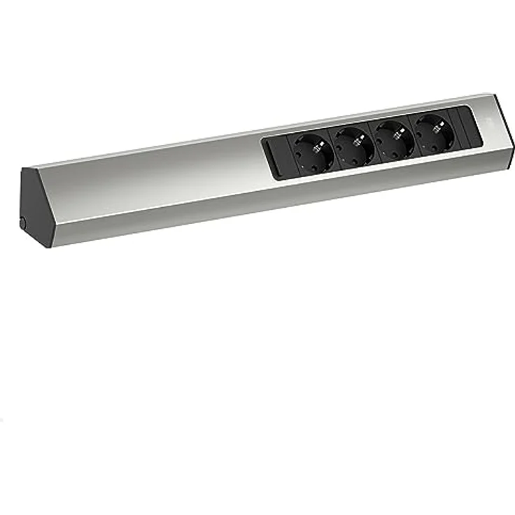 Bachmann Casia 2 4xCEE7/3 2,0m AEH Edelstahl-Optik – Bild 1