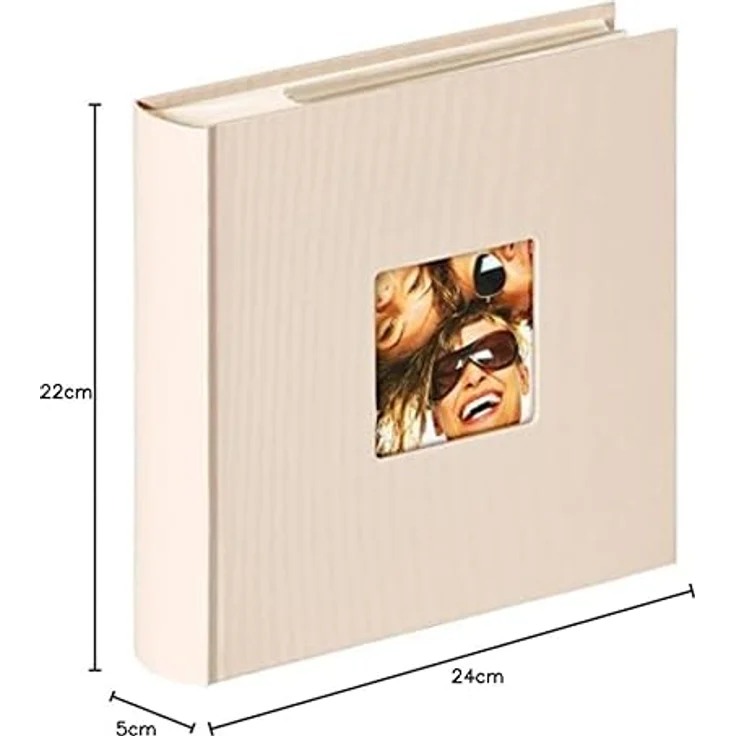 walther design ME-110-C Memo-Einsteckalbumalbum Fun, 200 Fotos 10x15 cm, sand – Bild 6