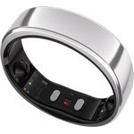 RingConn Smart Ring (Gen2) (6, Silver), eleganter Gesundheitsmonitor mit 10-12 Tagen Akkulaufzeit, IP68 wasserdicht, Schlaftracking, Silber