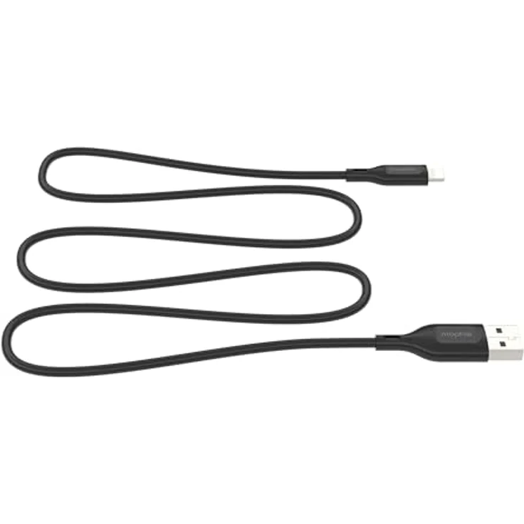 Zagg mophie Essentials USBA Lightning Kabel, 2m, USB 3.0, 12W, Schwarz – Bild 11