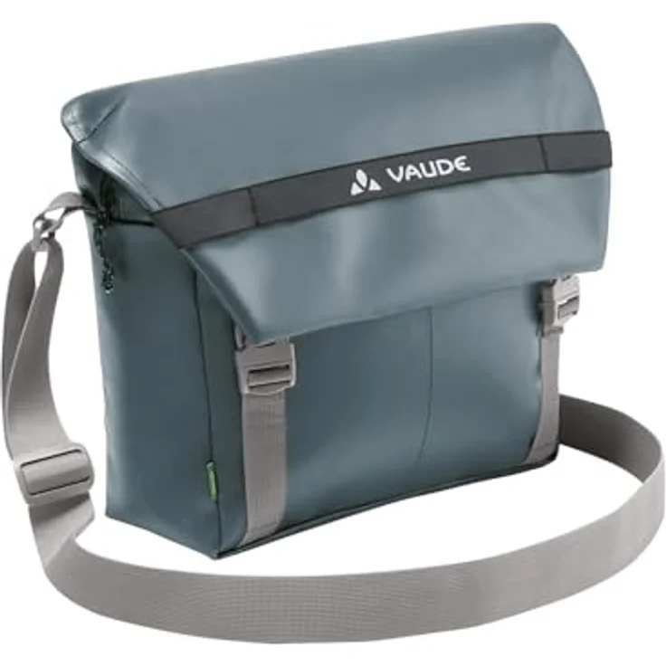 Vaude Mineo Messenger, Laptop-Tasche aus 100% Polyester, 30 cm x 10 cm x 24 cm, grün – Bild 1