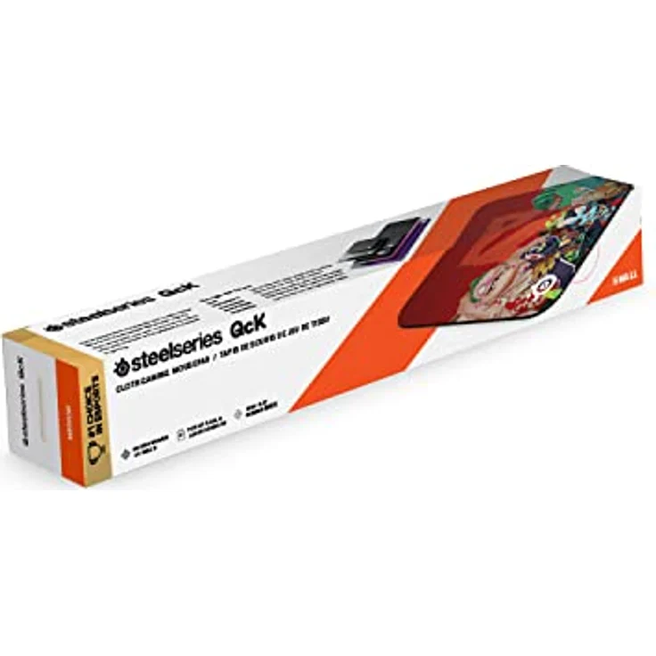 SteelSeries QcK Mini Dota 2 / TI - Gaming-Mauspad - Stoff - Gummiunterseite - Schwarz (250mm x 210mm x 2mm), Klein – Bild 3