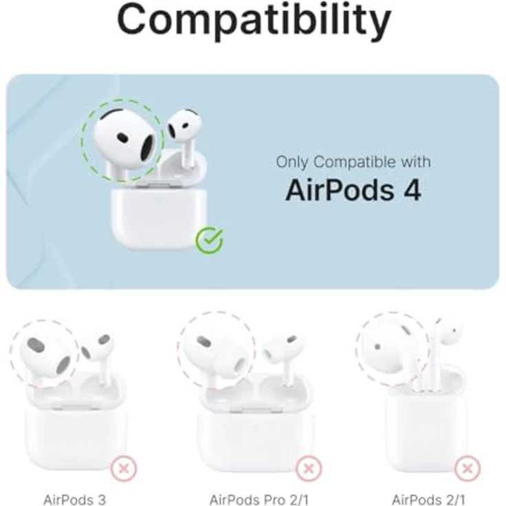 Catalyst Wasserdichtes Case für Apple AirPods, IP67 Schutzhülle mit Karabinerhaken, grün – Bild 2