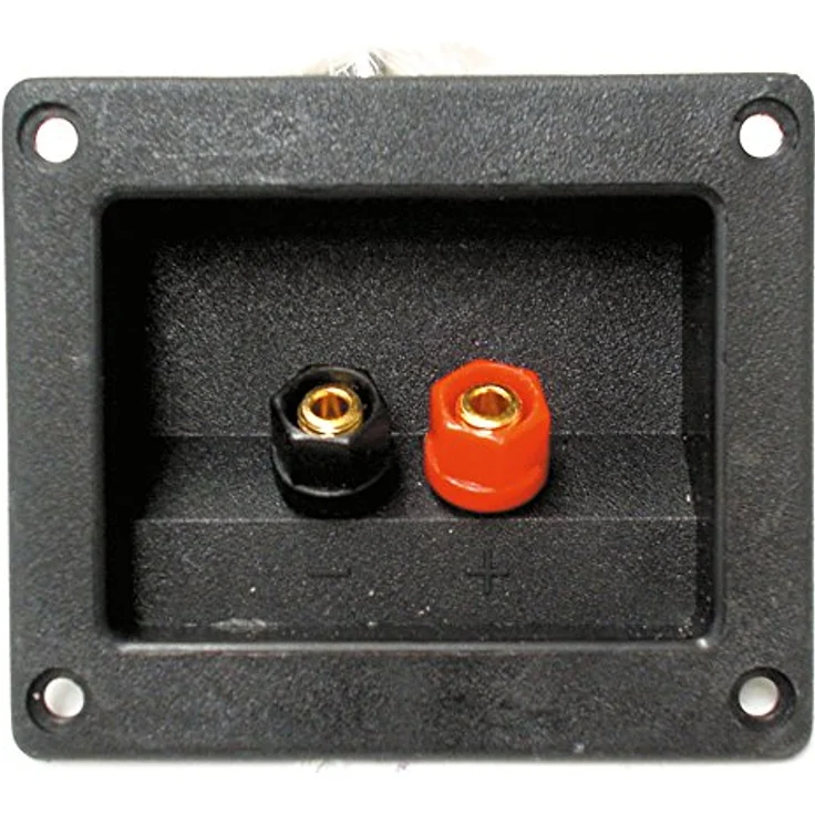 VELLEMAN - LSC3G Lautsprecher-Terminal, rechteckig, goldfarben 144199