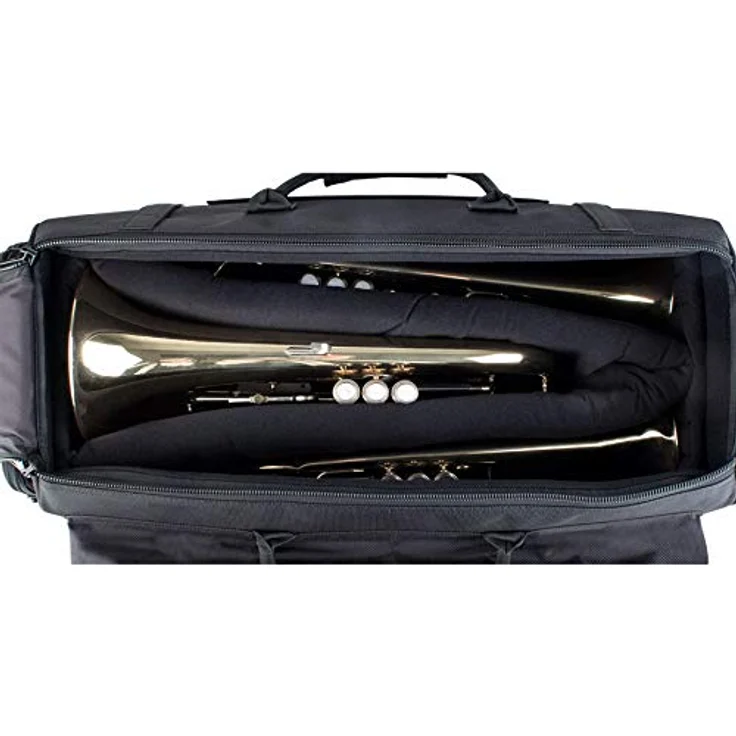 Protec C248, Triple Horn Gig Bag mit abnehmbarem Dämpfer-Taschen, Gold Series – Bild 3