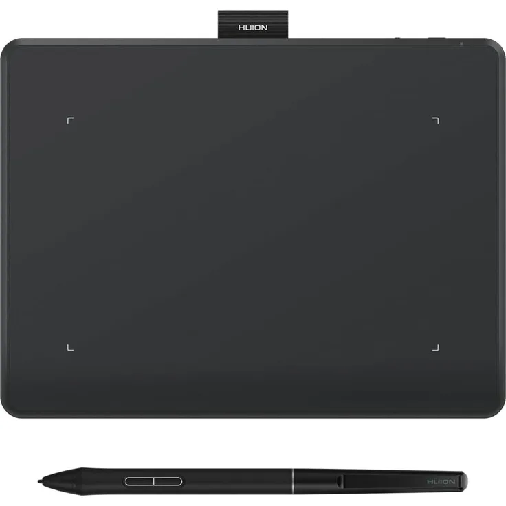 HUION Inspiroy Frego S Bluetooth-Grafiktablett, PenTech 3.0+, 6,3 x 3,9 Zoll, Cosmo Black