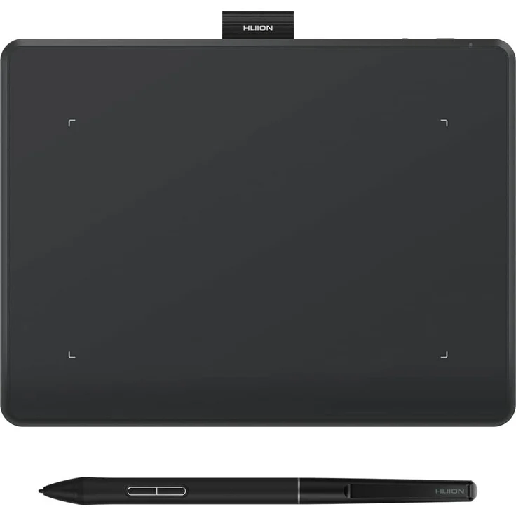 HUION Inspiroy Frego S Bluetooth-Grafiktablett, PenTech 3.0+, 6,3 x 3,9 Zoll, Cosmo Black