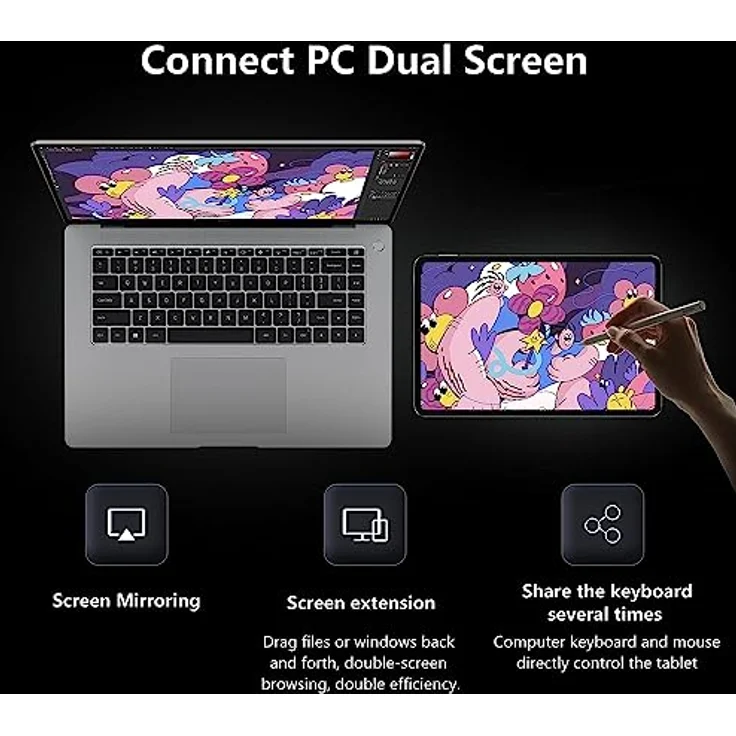 Xiaomi Pad 6, 11" Display, 8GB RAM, 256GB, WiFi, Blue EU – Bild 2